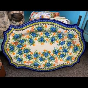 Polish Pottery Cezar Platter